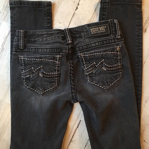 Miss Me Denim - Miss Me Black Skinny Jeans Size 28